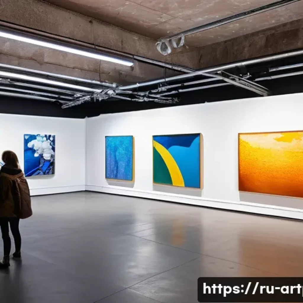 미술문화기획사의 주요 산업 동향 - A modern multifunctional art space in Moscow during a lively jazz concert combined with a photograph...