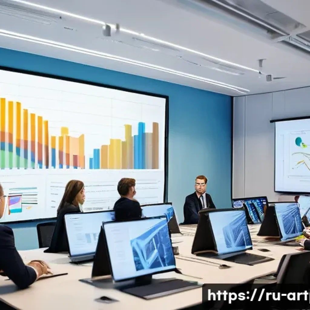 미술문화기획사의 주요 직업적 위험 관리 - A professional event management team in a modern conference room, engaged in detailed risk analysis ...